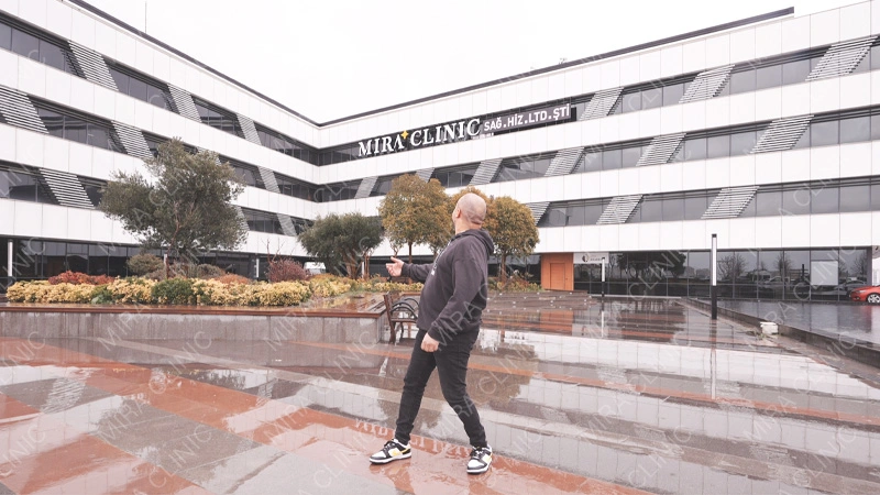 Cheb Foudel celebrity at MIRA clinic 